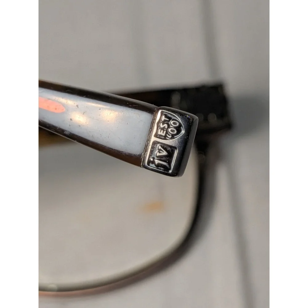JOHN VARVATOS TITANIUM V361 EYEGLASSES FRAME BROWN TORTOISE 53-19-145